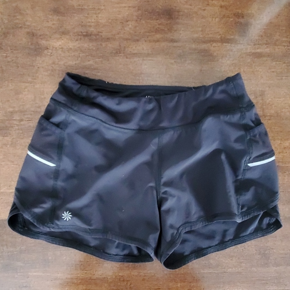 Size 8/10 black girls Breaker Athleta shorts
